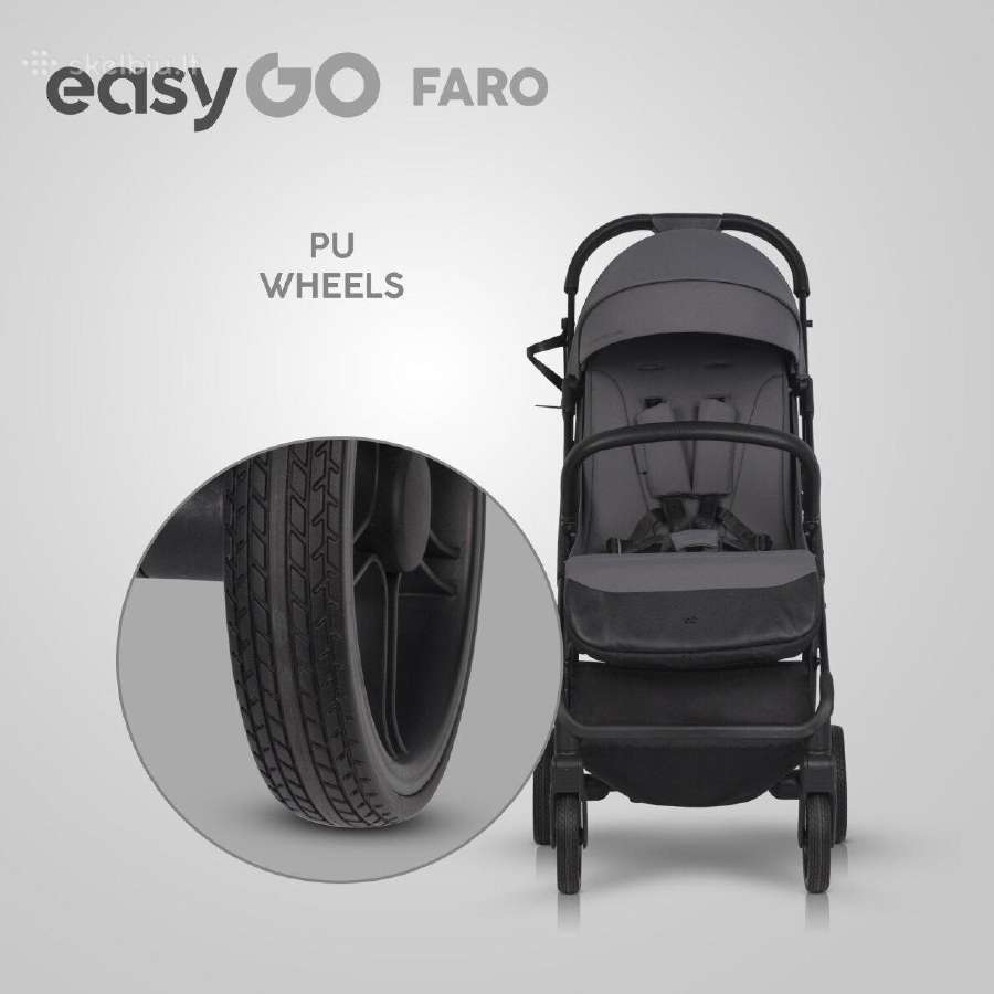 Vežimėlis sportinis kompaktiškas Easygo Faro - nuotraukos Nr. 8