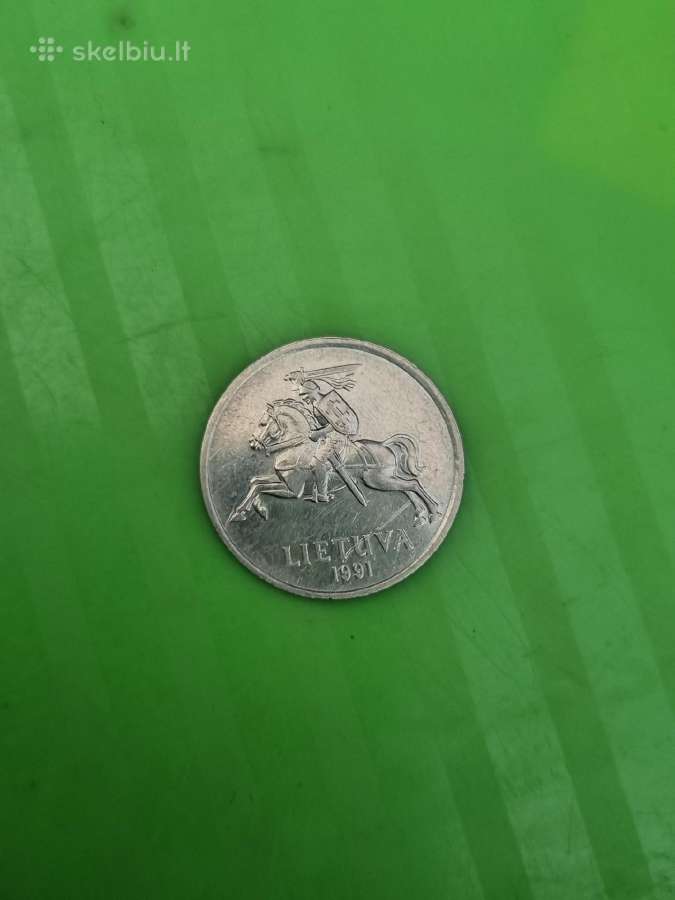 5 litai 1991 - nuotraukos Nr. 2