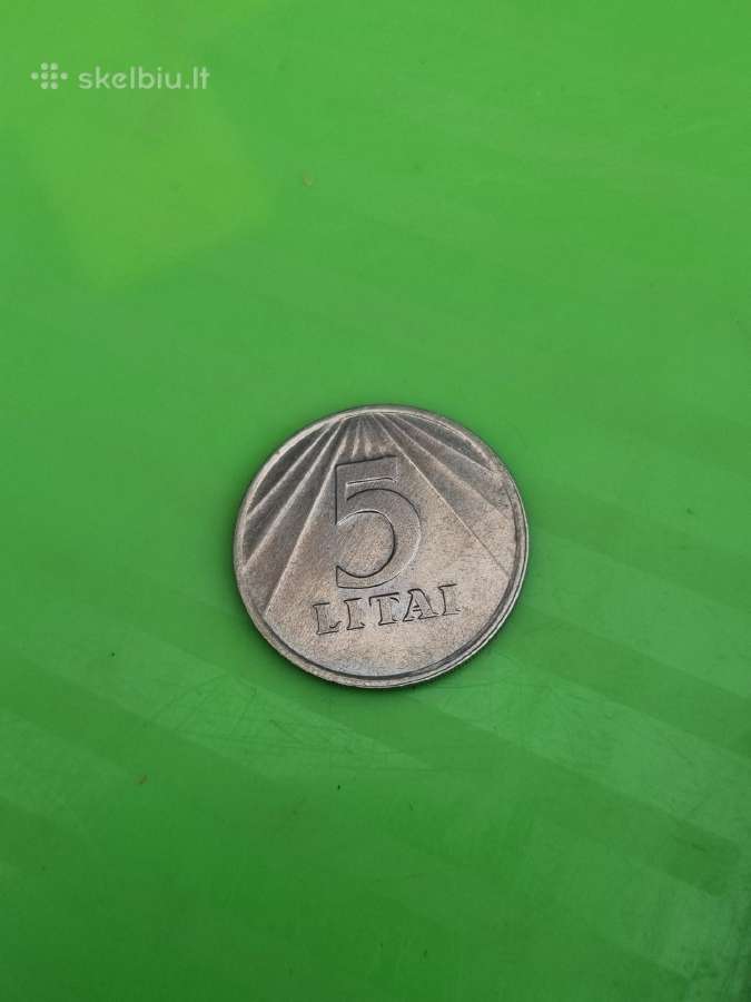 5 litai 1991 - nuotraukos Nr. 6