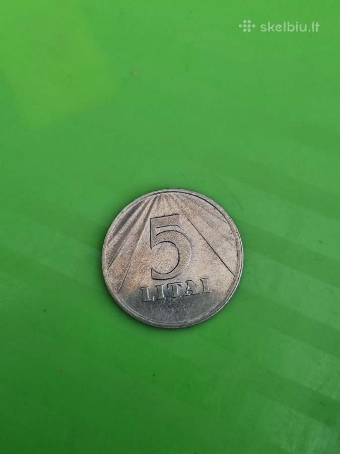 5 litai 1991 - nuotraukos Nr. 7