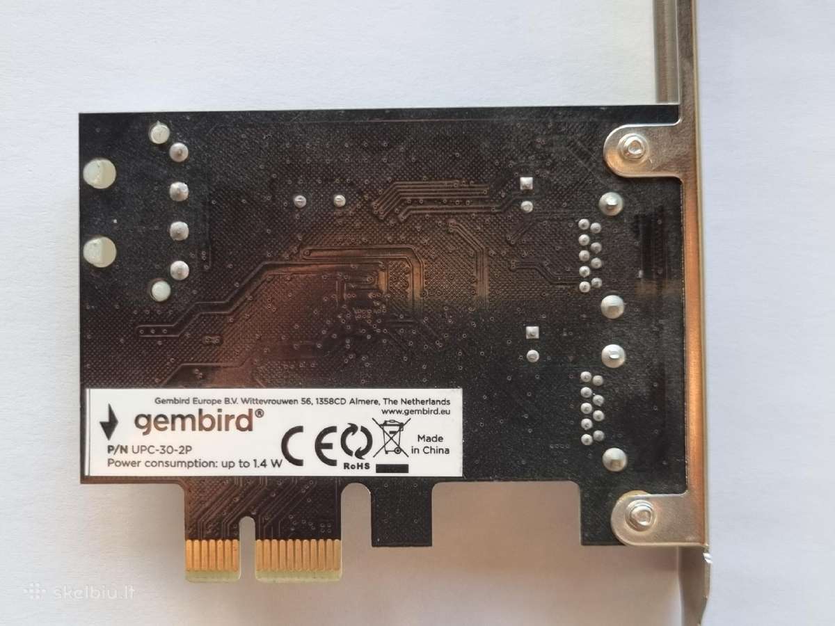 2 Usb 3.0 to Pcie Gembird - nuotraukos Nr. 2