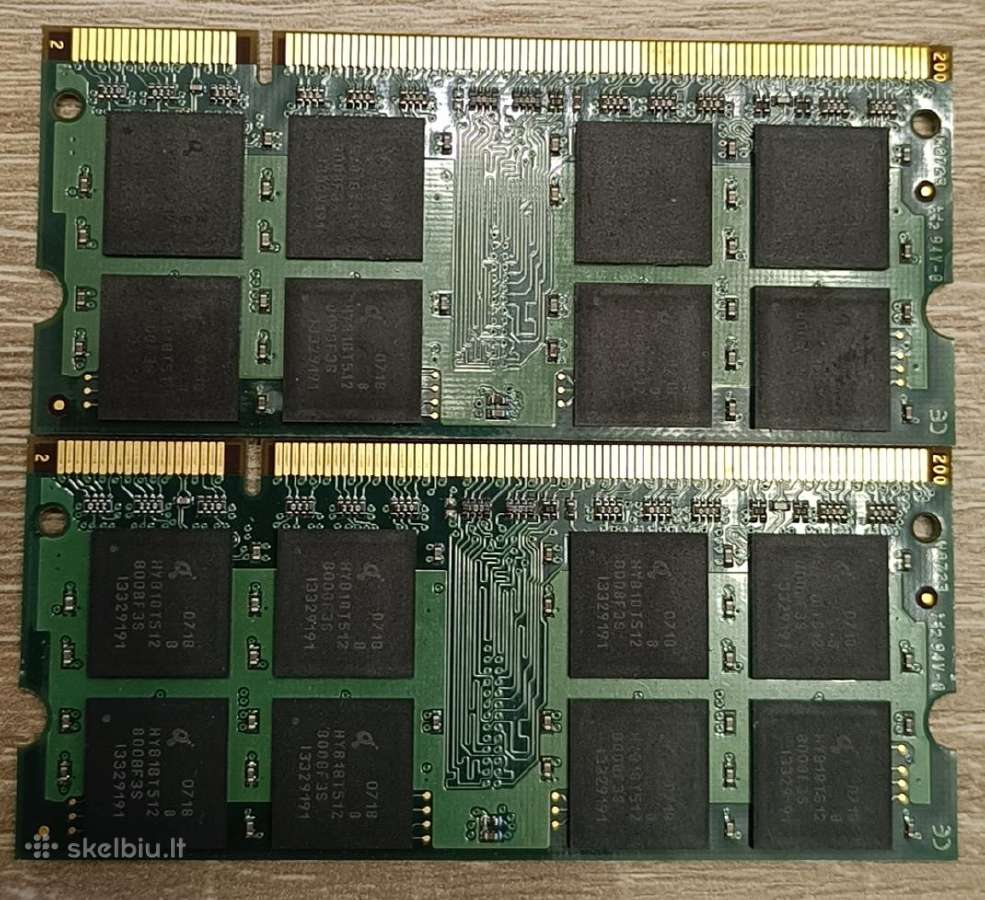 Ddr2 sodimm RAM laptop - nuotraukos Nr. 2