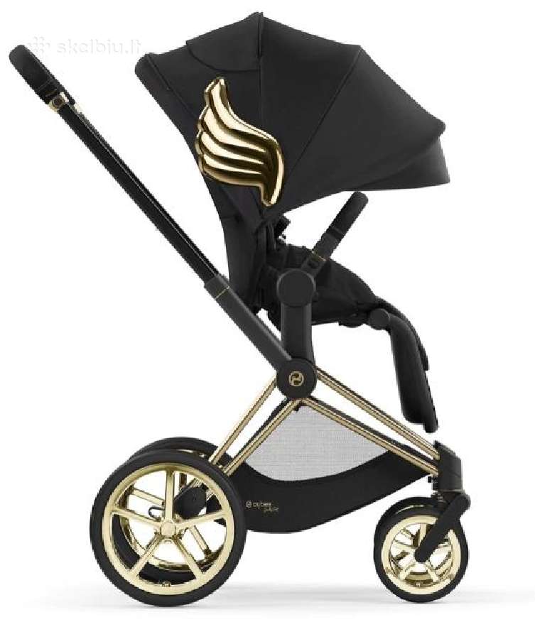 Vežimėlis Cybex Priam V4 Jeremy Scott Wings 2in1 - nuotraukos Nr. 4
