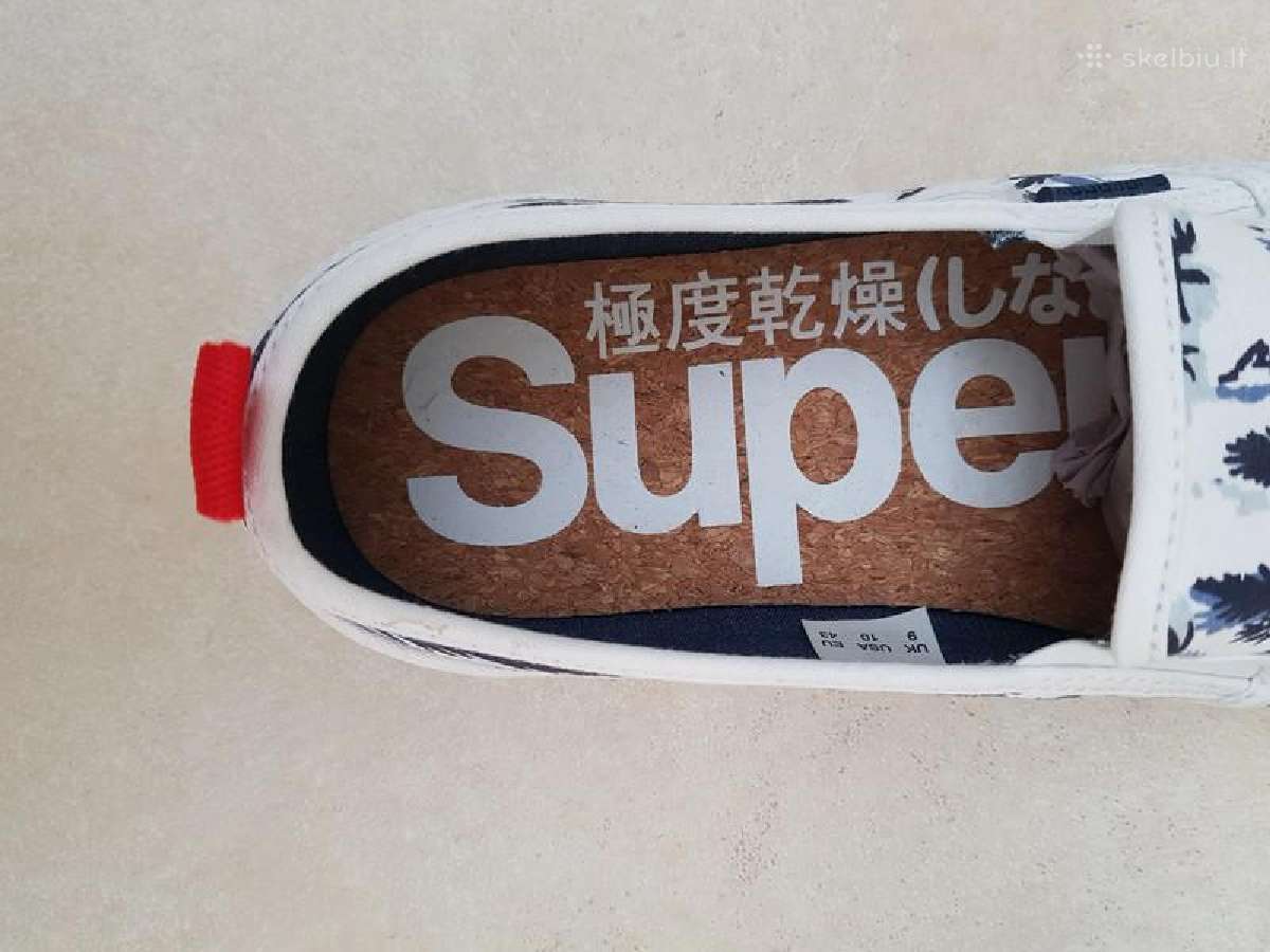 Superdry nauji 43d. laisvalaikio kedai avalyne - nuotraukos Nr. 7
