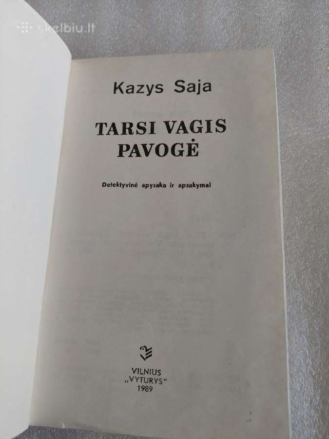 Tarsi vagis pavogė - nuotraukos Nr. 2