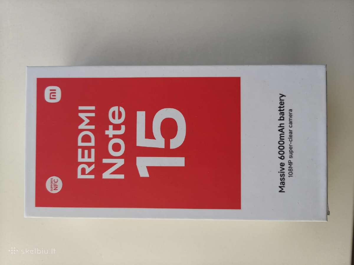 Xiaomi note 15 256gb