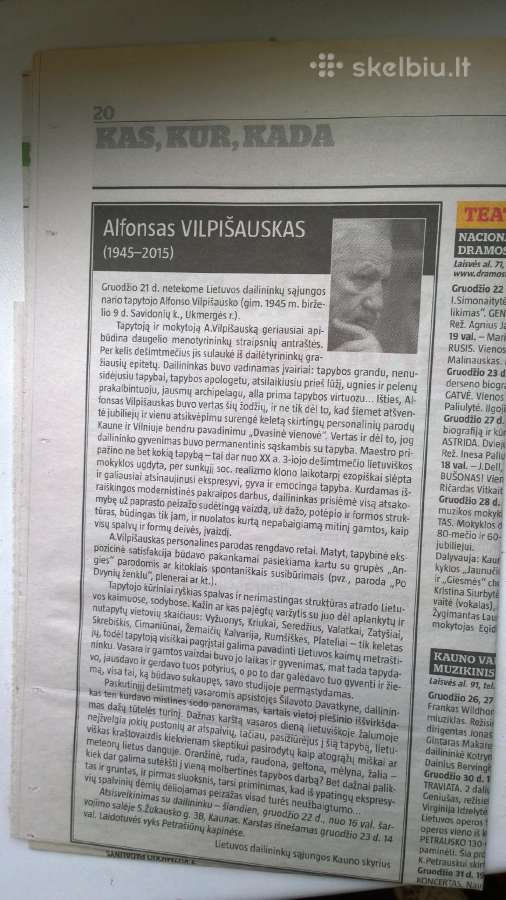 A. Vilpišauskas dailės darbų albumas l.retas - nuotraukos Nr. 13