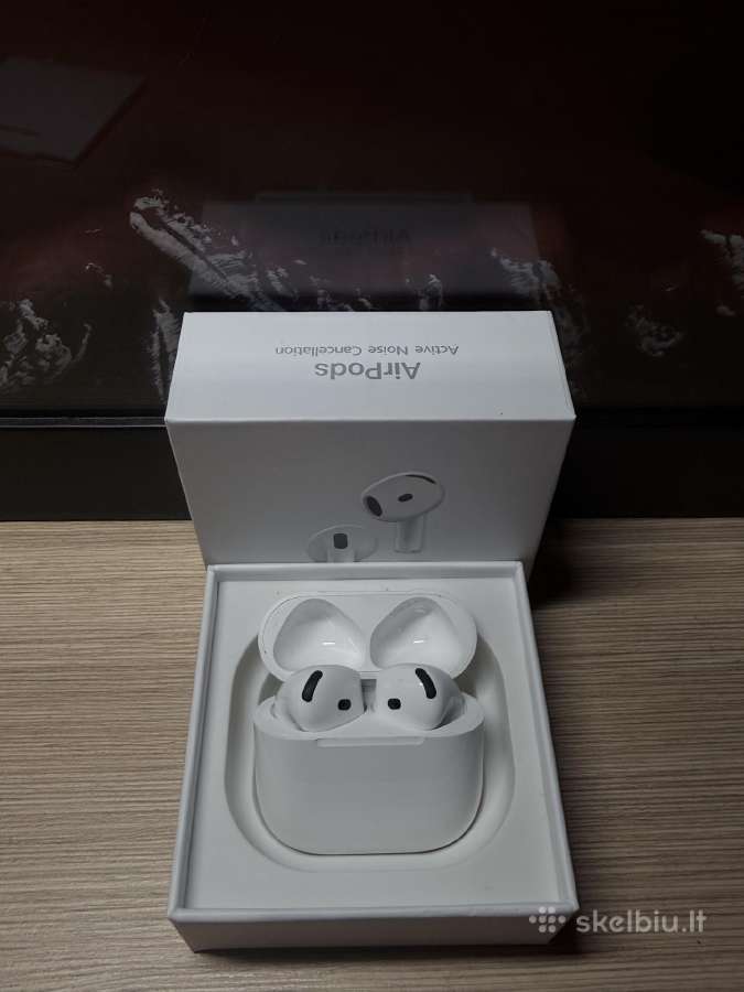 Baltos Airpods 4 Anc ausinės