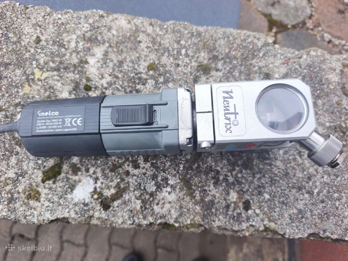 Inelco Neutrix rankinis volframo elektrodų galąstu