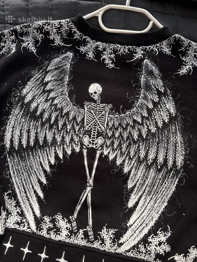 Skeletas su sparnais džemperis - nuotraukos Nr. 6