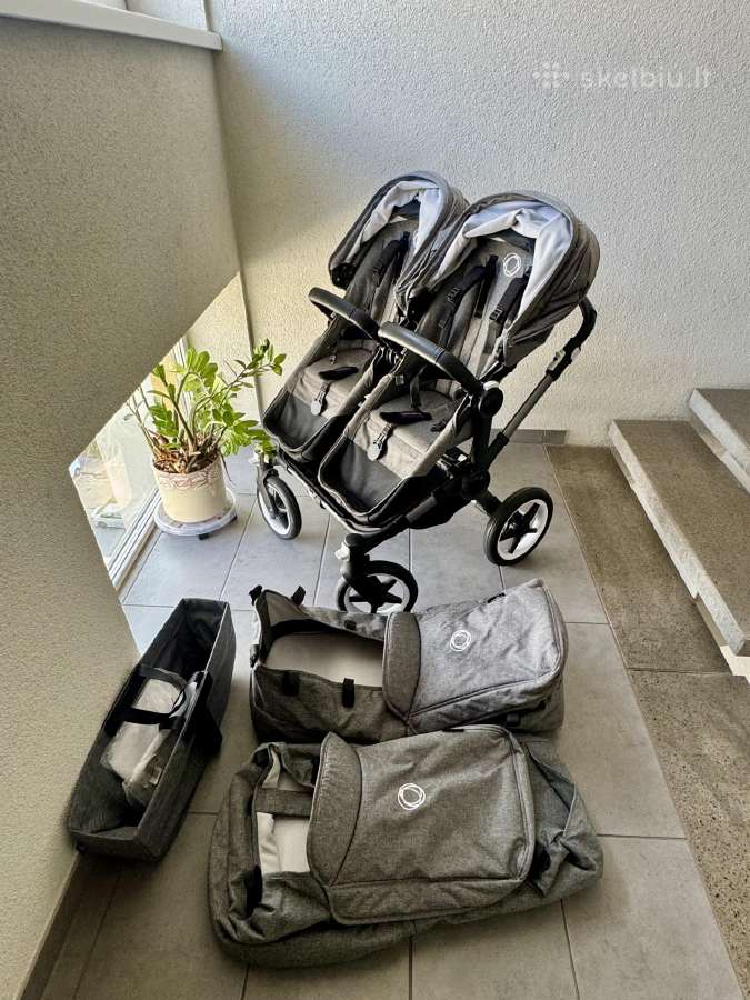 Bugaboo Donkey 5 twin vėžimėlis