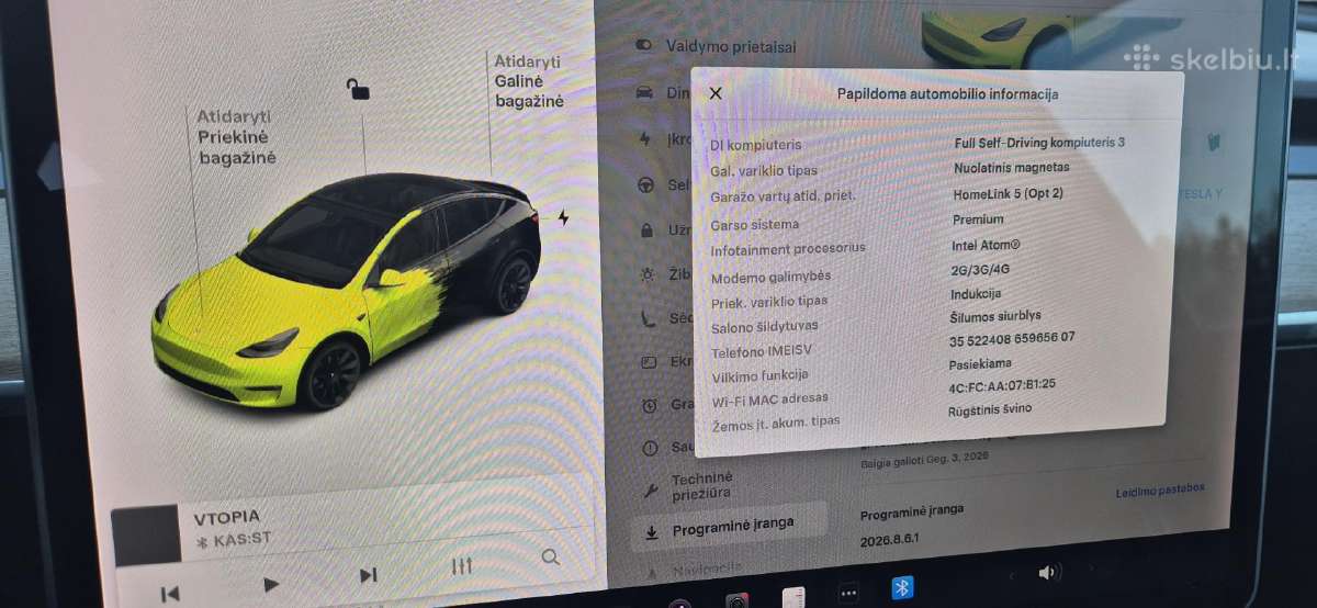 Tesla Model Y - nuotraukos Nr. 8