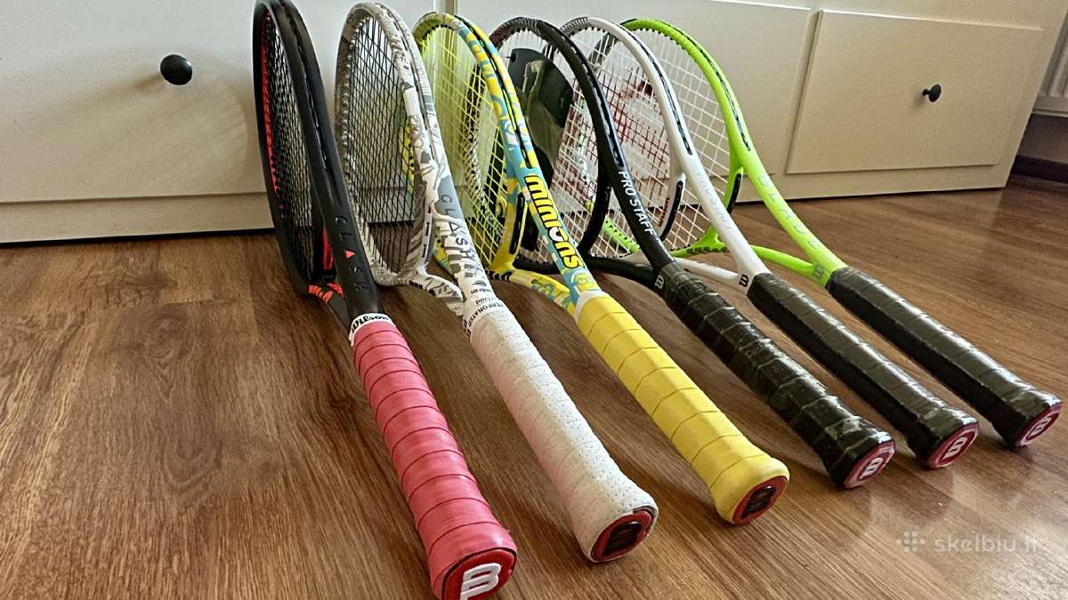 Wilson / Yonex / Head / Babolat / Tecnifibre - nuotraukos Nr. 2