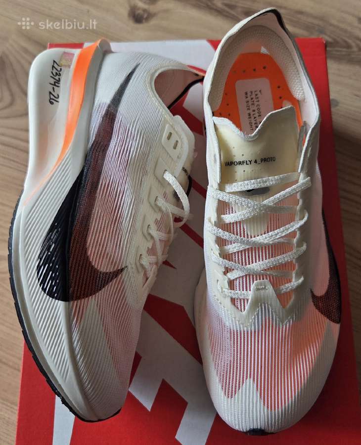 Nike Vaporfly 4 Proto White - nuotraukos Nr. 4