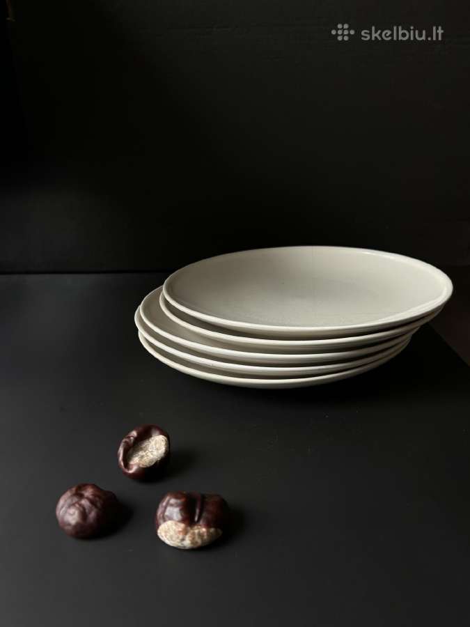 Dideles lekstes, diametras 22,5cm. 5vnt.