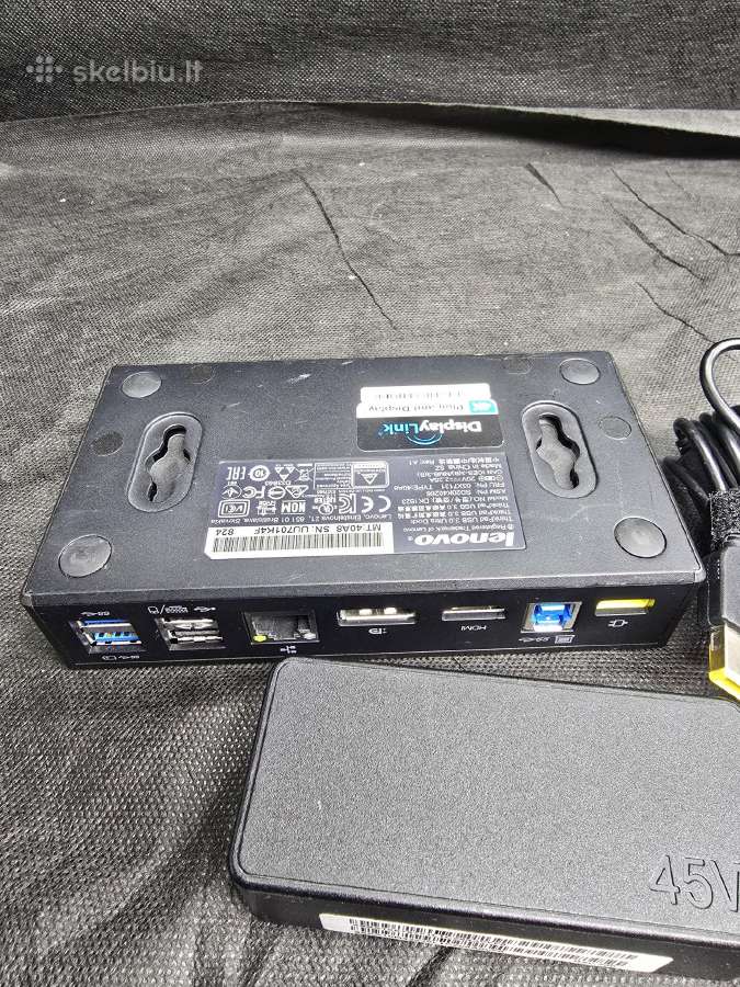 Hp Fujitsu Lenovo docking station G4 G3 - nuotraukos Nr. 9
