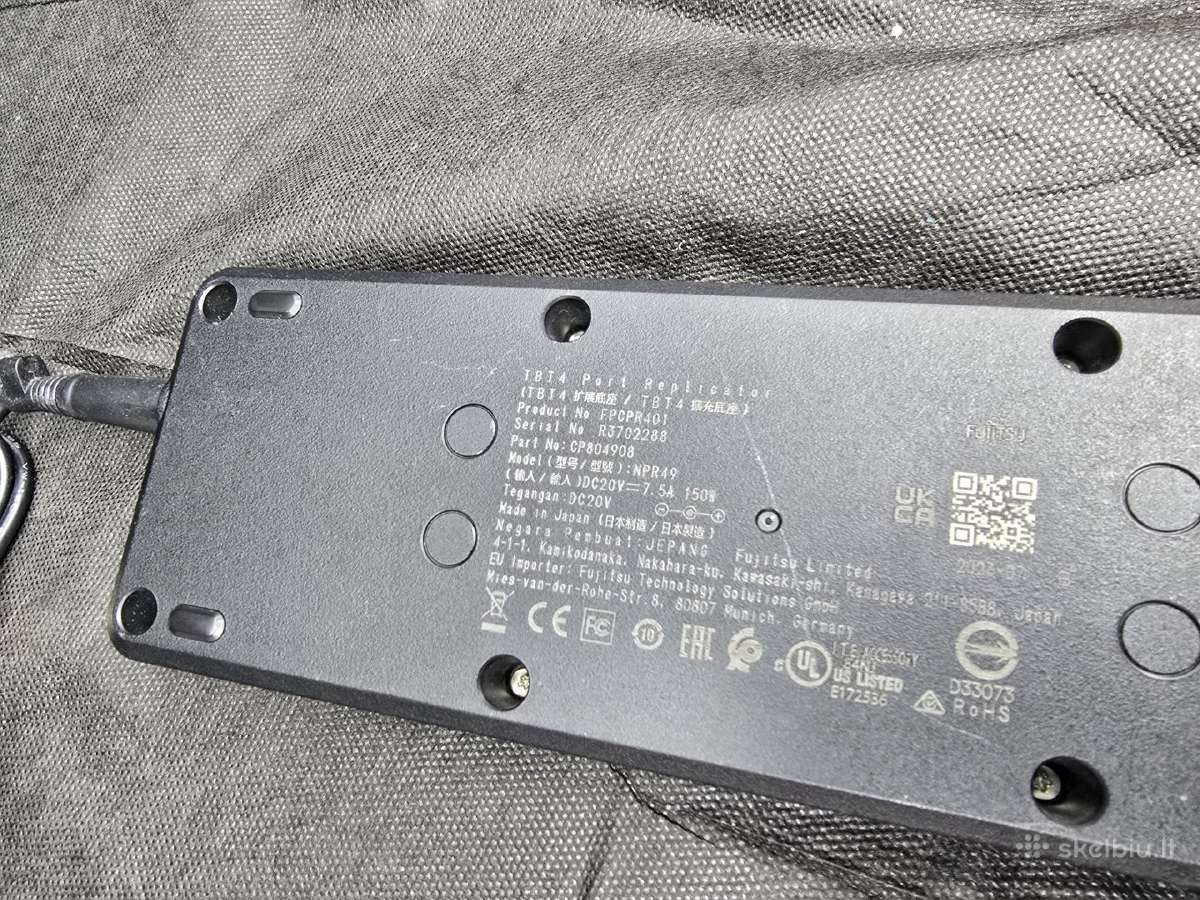 Hp Fujitsu Lenovo docking station G4 G3 - nuotraukos Nr. 12