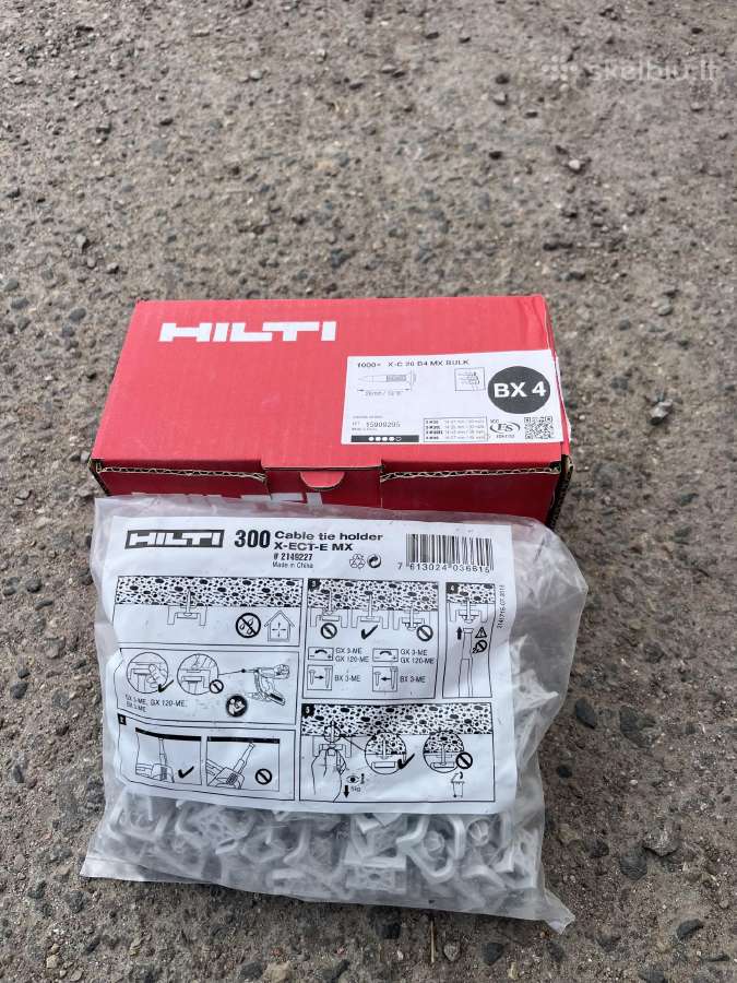 Hilti bx4 vinys