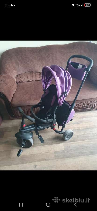 Smartrike 8 in 1 vežimėlis triratukas