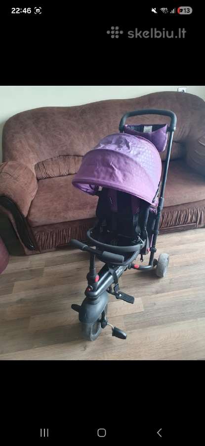 Smartrike 8 in 1 vežimėlis triratukas - nuotraukos Nr. 2