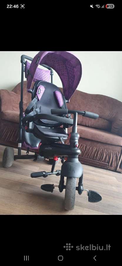 Smartrike 8 in 1 vežimėlis triratukas - nuotraukos Nr. 4