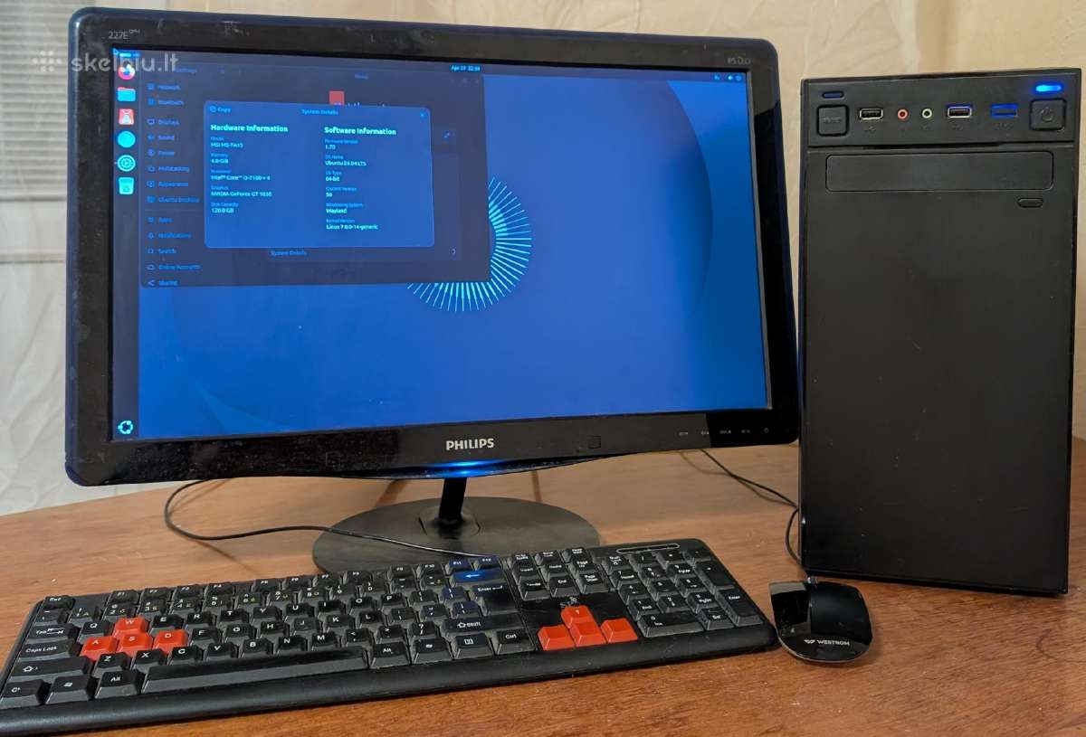 Parduodamas Pc mokslams