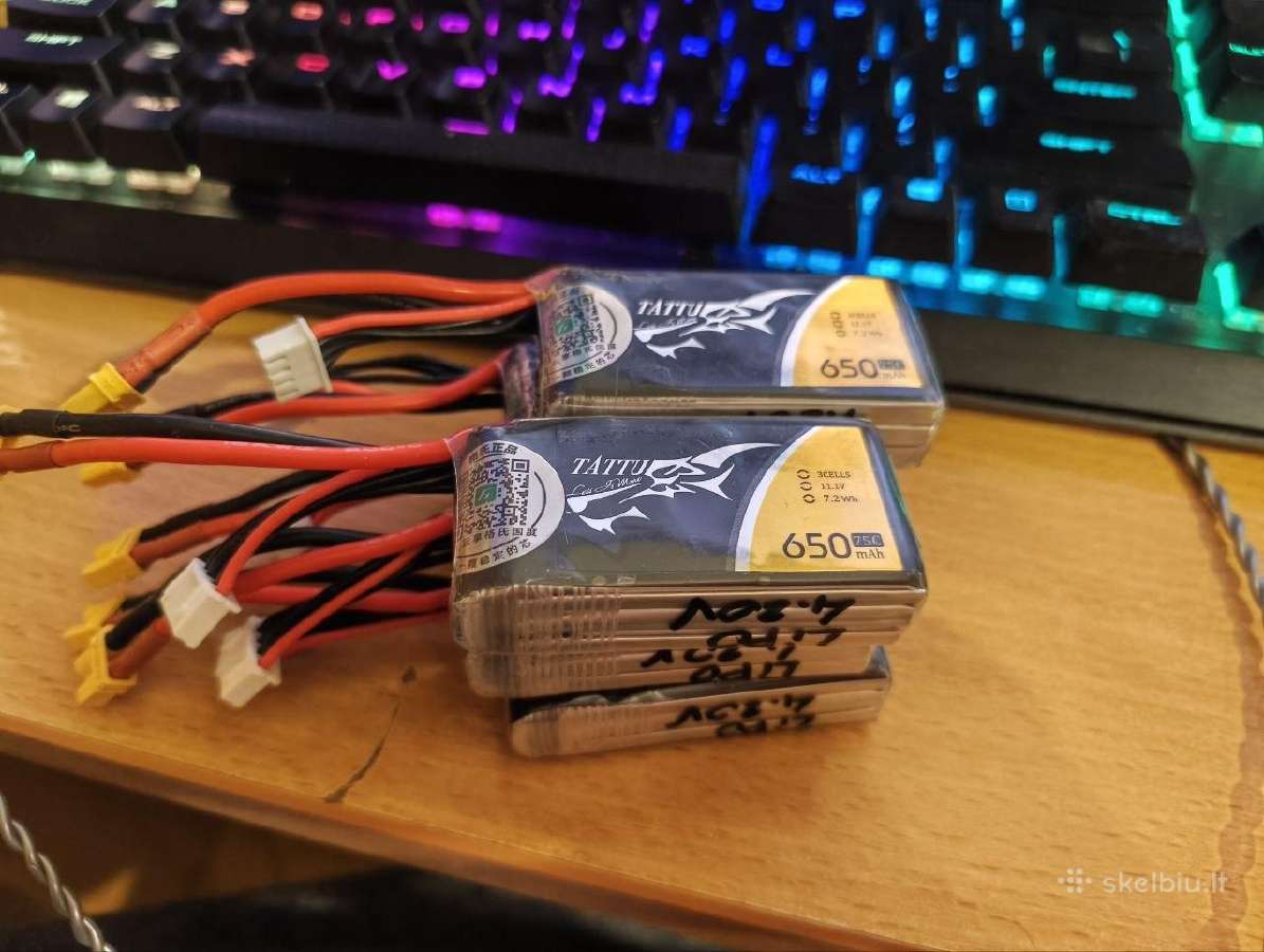 Tattu 650mah 11,1v 75c 3s