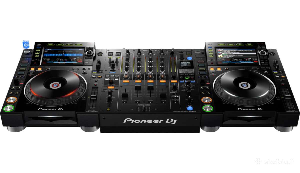 Pioneer Cdj-2000nxs2 + Pioneer Djm-900nxs2 Nuoma