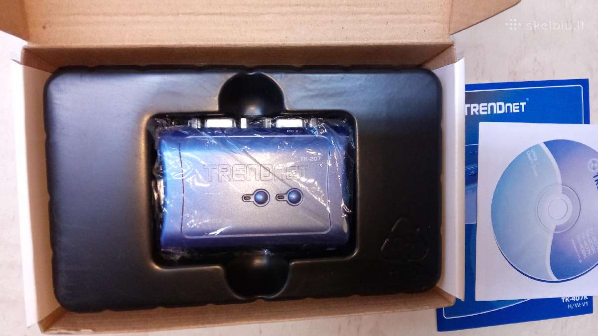 2-port Usb Kvm Switch Kit - Trendnet Tk-207k - nuotraukos Nr. 4