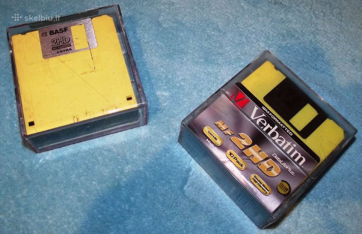 3,5 colio 1,44 MB talpos flopikai - nuotraukos Nr. 3
