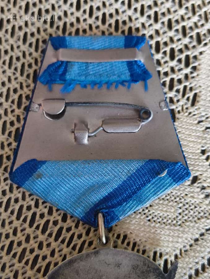 CcccCCCP Ordinas. Sidabras 925. Plokščias.original - nuotraukos Nr. 5