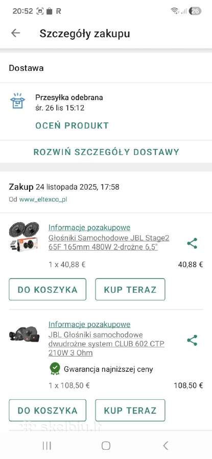 Automobilio kolonėlės - nuotraukos Nr. 3