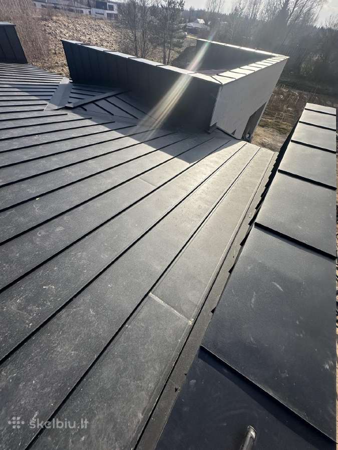 Stogų dengimas, Skardiniai čerpiniai stogai, Velux