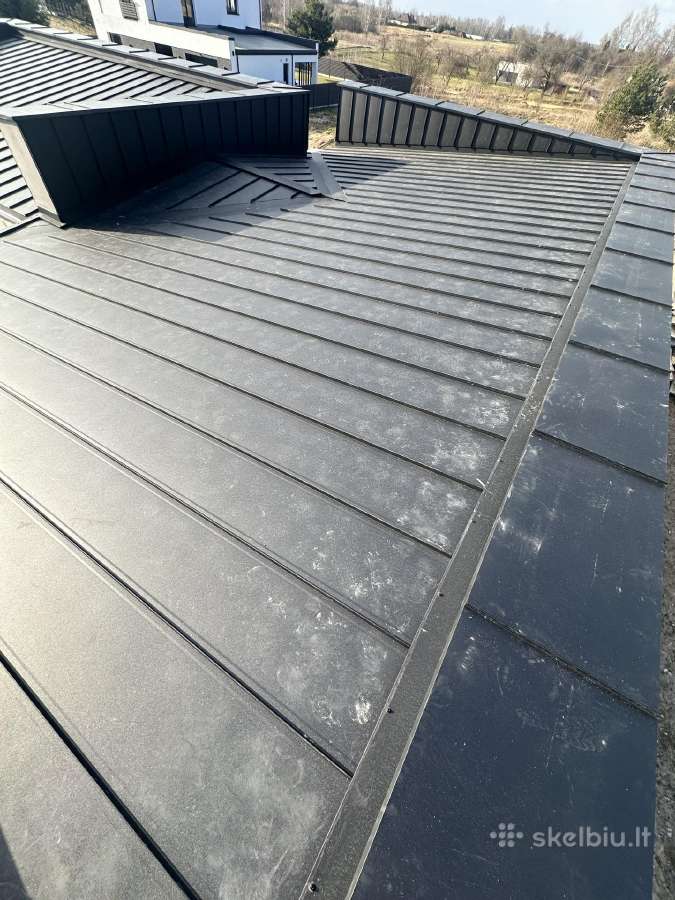 Stogų dengimas, Skardiniai čerpiniai stogai, Velux - nuotraukos Nr. 8