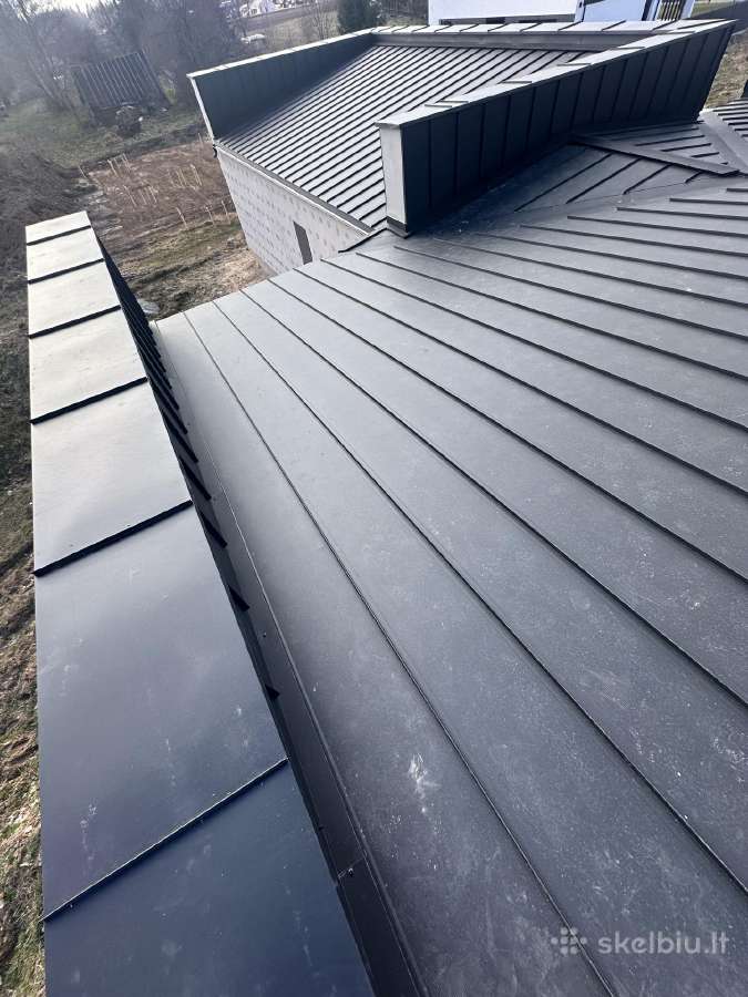 Stogų dengimas, Skardiniai čerpiniai stogai, Velux - nuotraukos Nr. 38