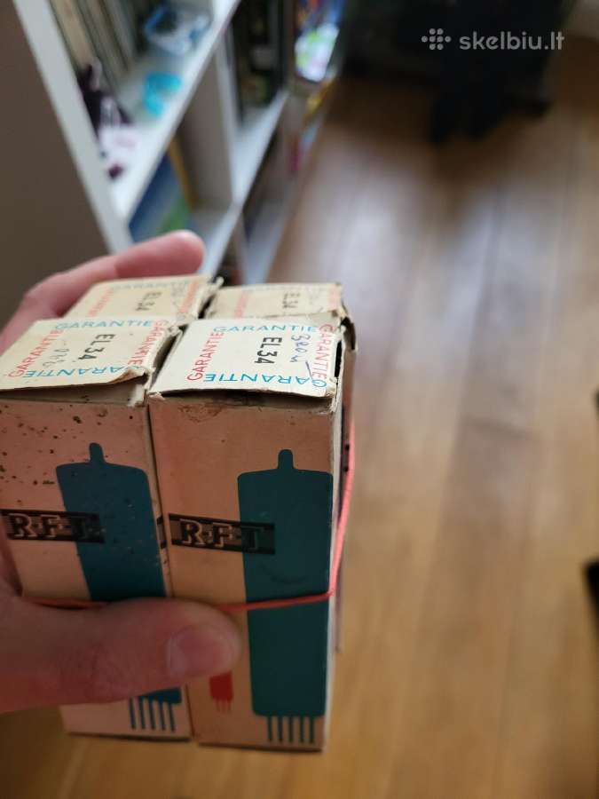 Kvartetas Rft El34 lempų Nos