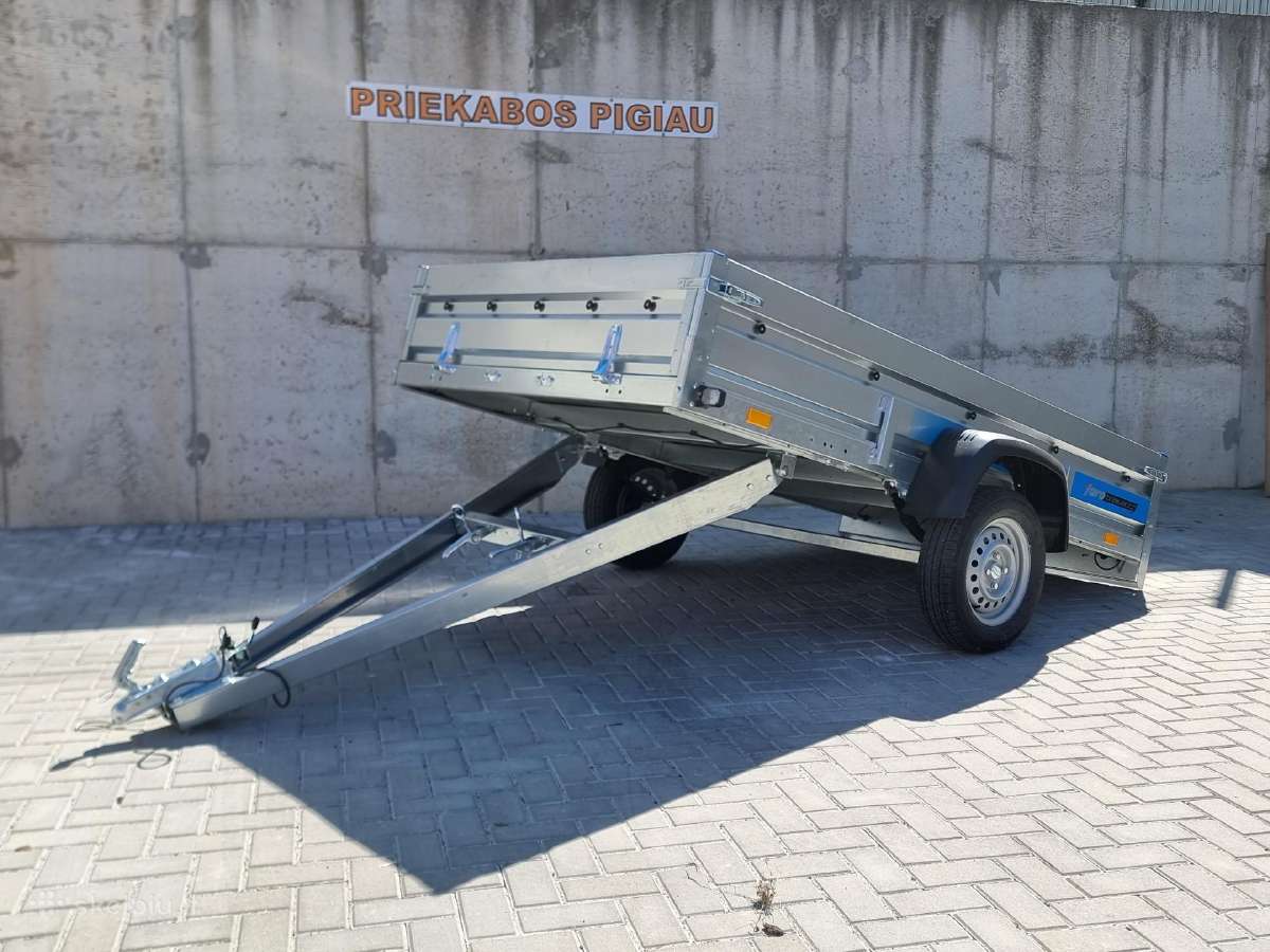 Nauja Stipri 2.6x1.5m Linginė priekaba - nuotraukos Nr. 2
