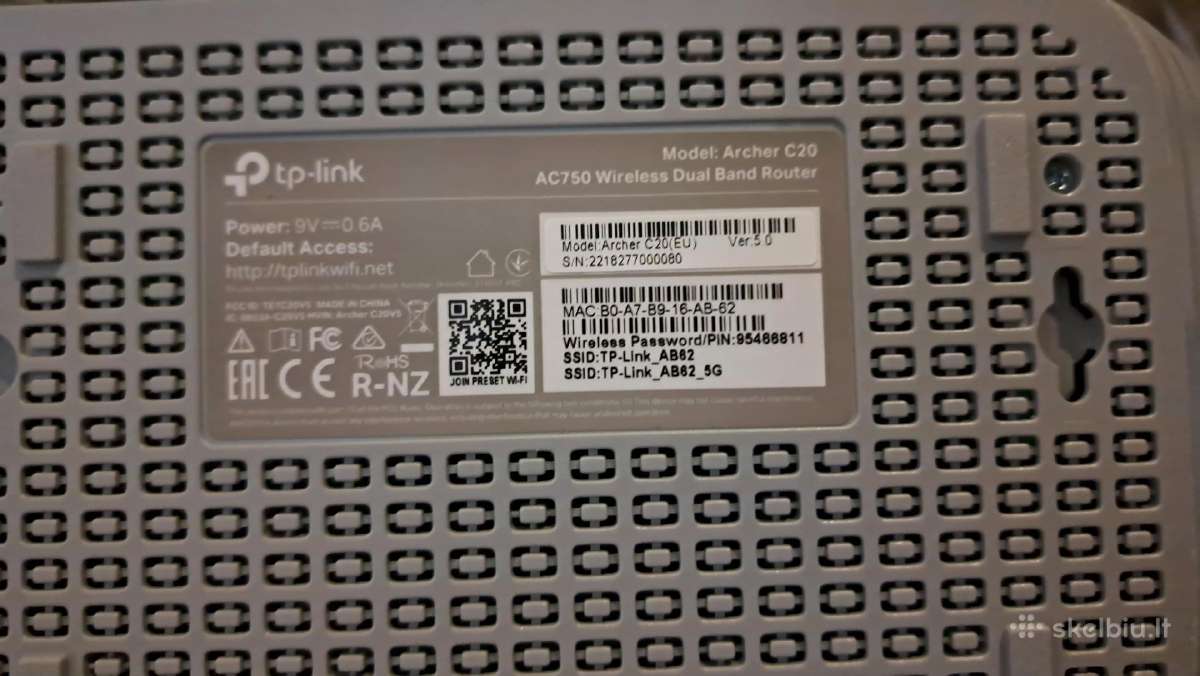 Tp-link Ac750 Wi-fi maršrutizatorius - nuotraukos Nr. 2