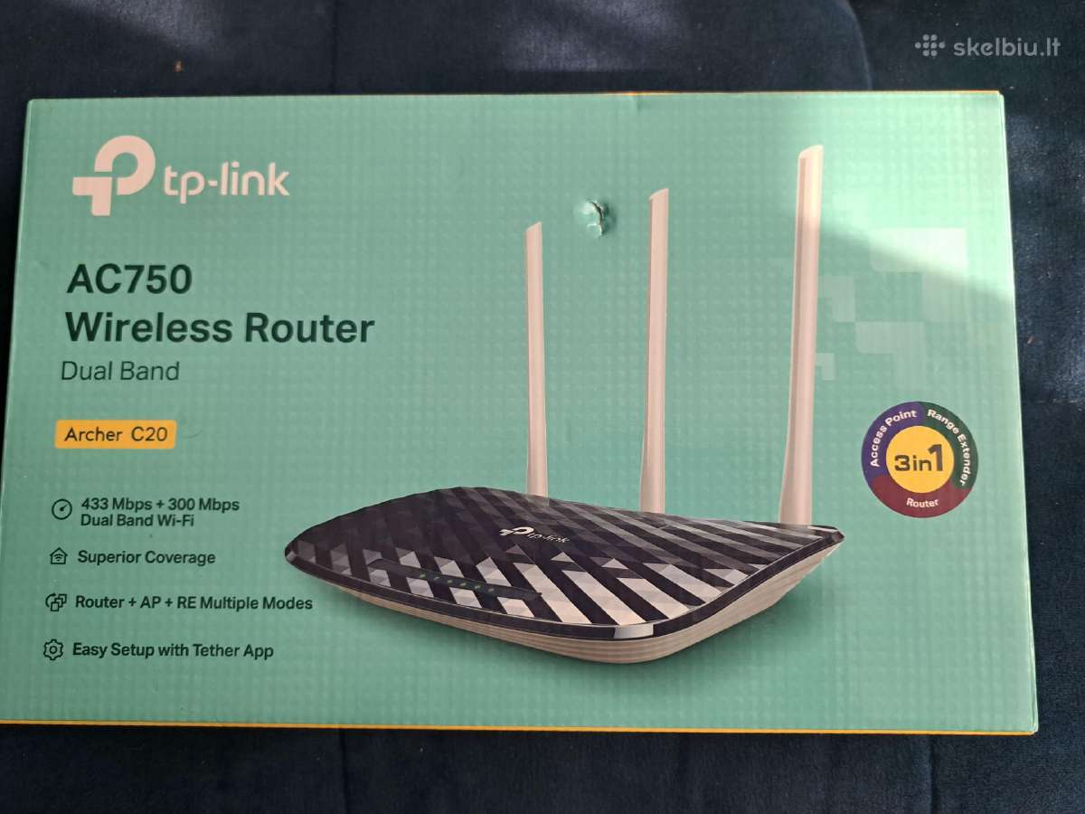 Tp-link Ac750 Wi-fi maršrutizatorius - nuotraukos Nr. 3