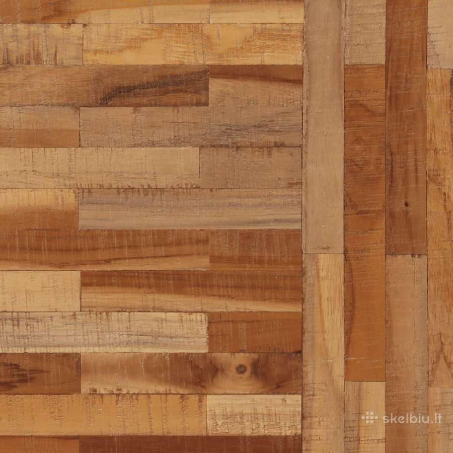 Valgomojo stalas, 148x97x76cm, tikmedžio medienos - nuotraukos Nr. 16