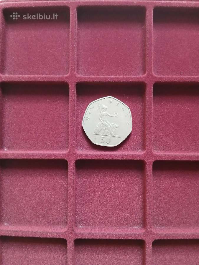 UK 1969 New 50 centai