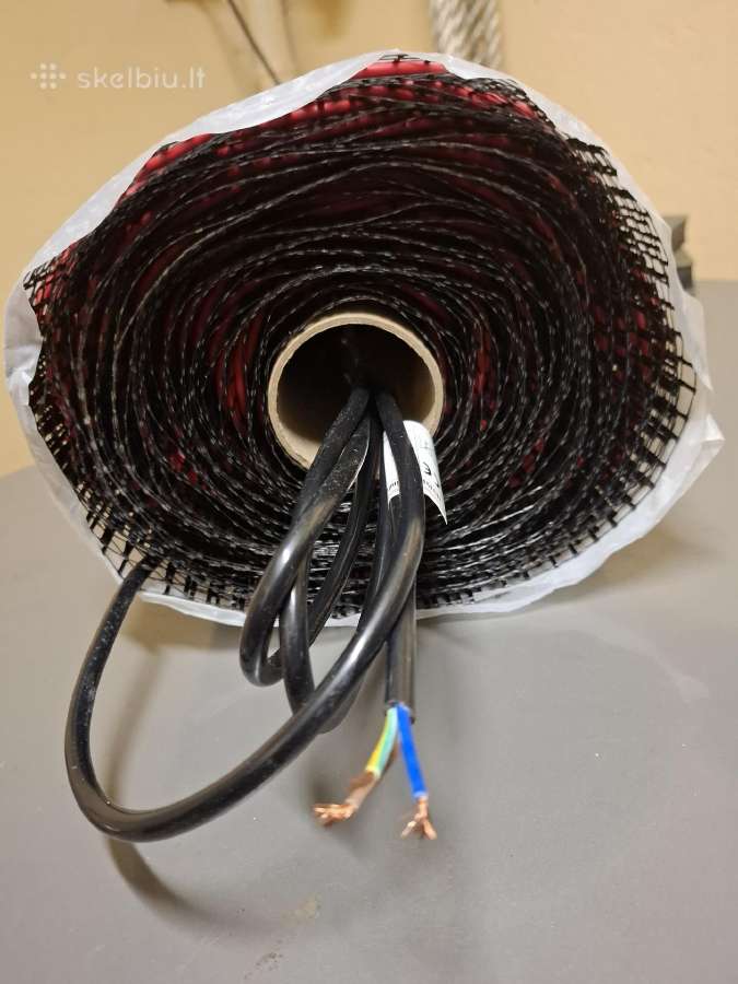 Elektrinis grindų šildymo kilimėlis 150 W/m²