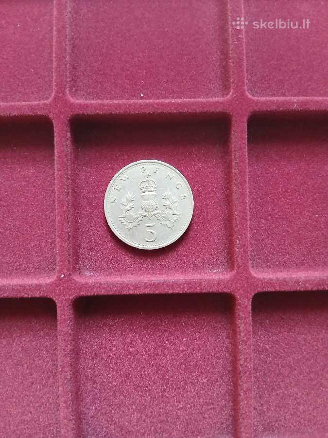 UK 1979 5 New pence
