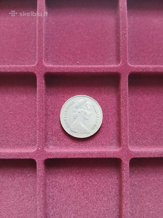 UK 1979 5 New pence - nuotraukos Nr. 2