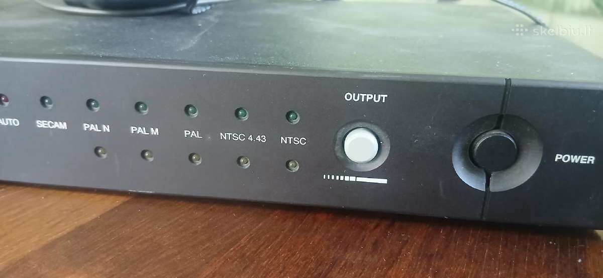 Pal Secam Ntsc sistemų transkoderis - nuotraukos Nr. 3