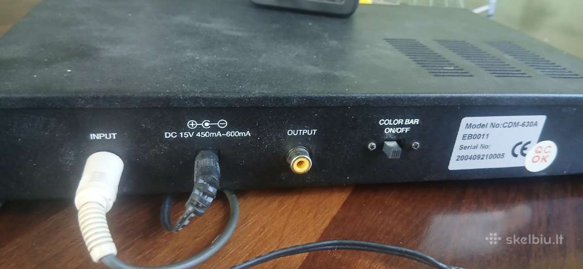 Pal Secam Ntsc sistemų transkoderis - nuotraukos Nr. 7