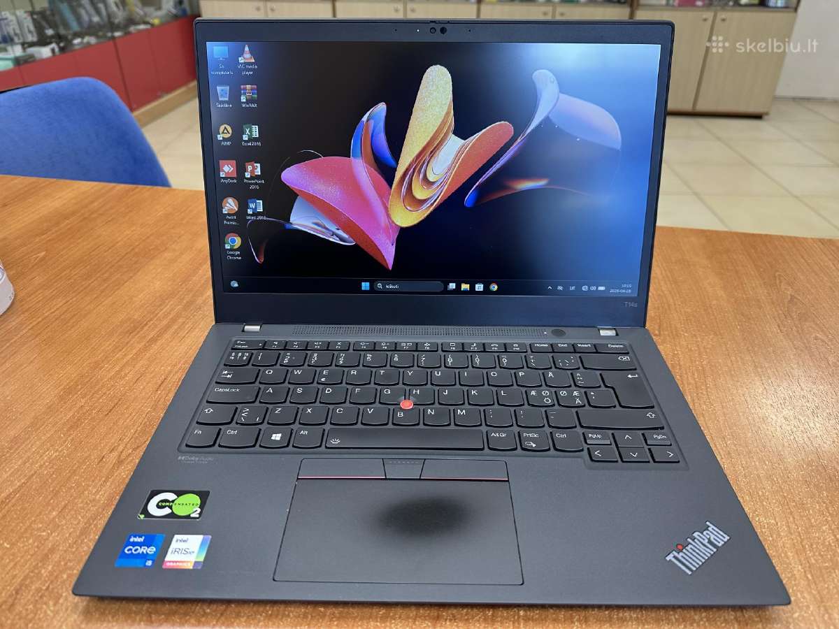 Lenovo Thinkpad T14s Gen 2 i5/256/8gb - nuotraukos Nr. 2