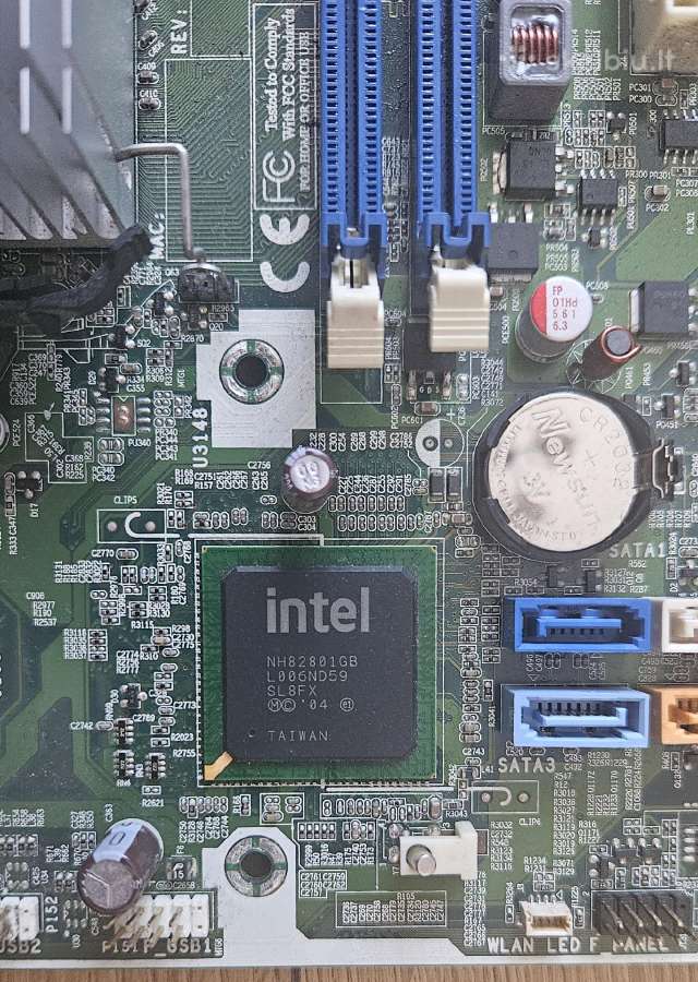 Pagrindinė plokste Hp H-ig41-uatx, su Intel proc. - nuotraukos Nr. 2