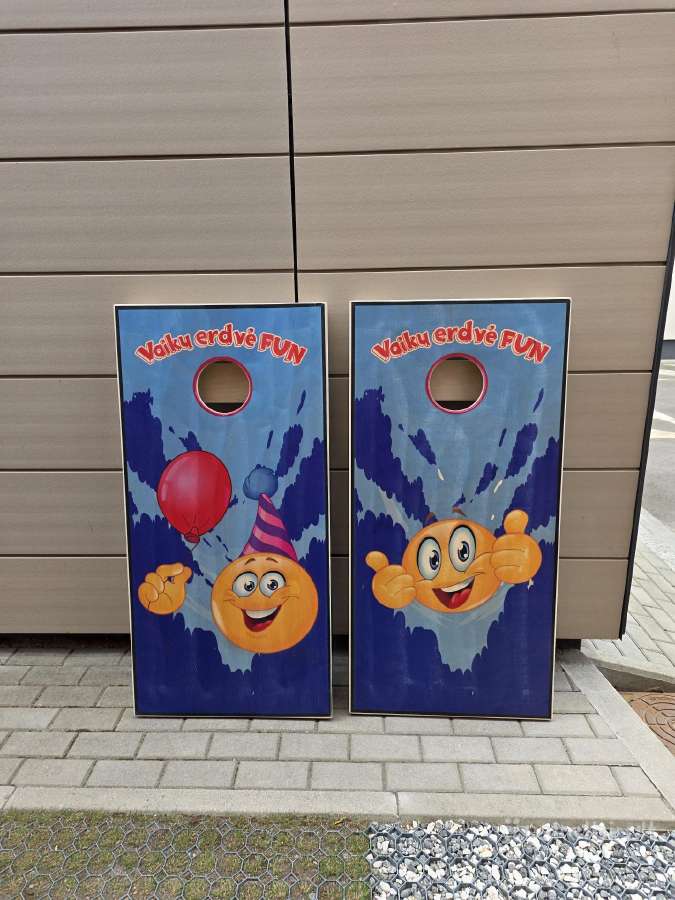 Cornhole Žaidimas su Jūsų pasirinkta spauda - nuotraukos Nr. 20