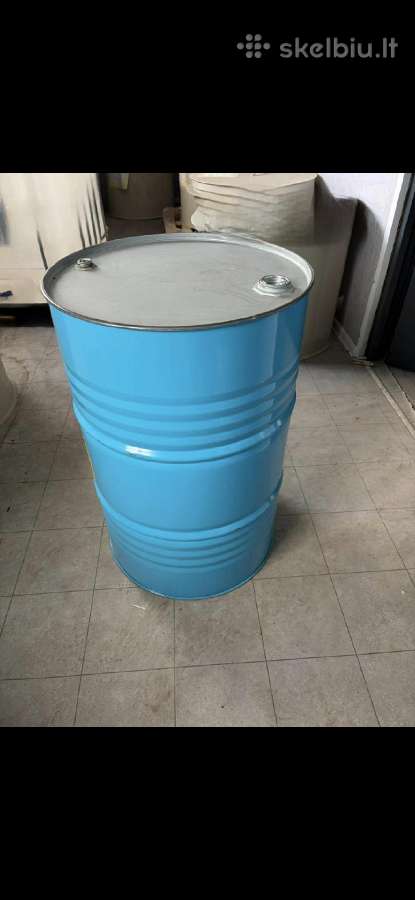 200 L metalinės statinės, bačkos